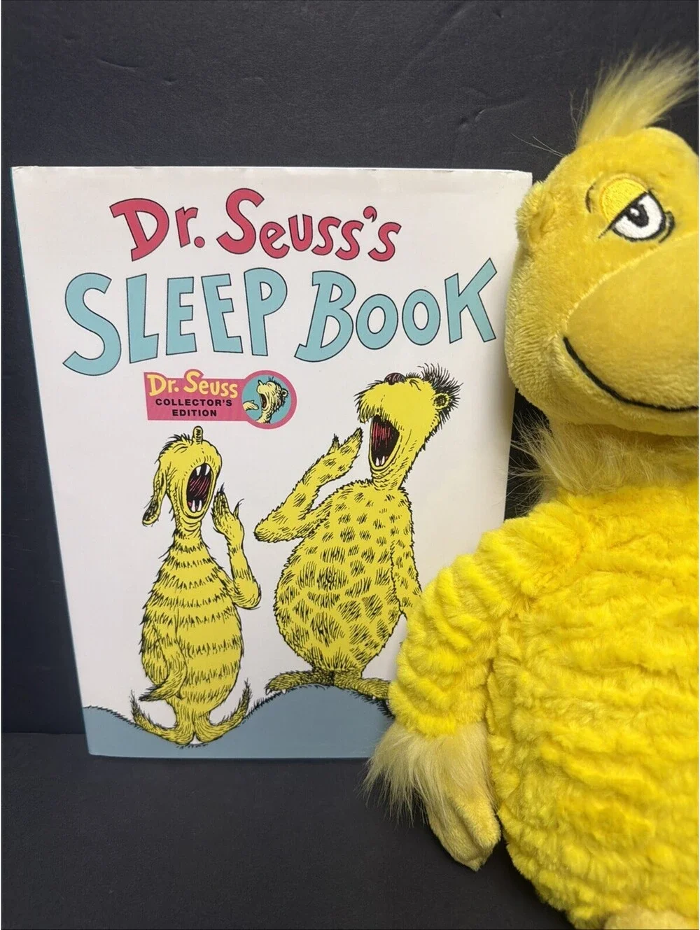 Dr. Seuss’s Sleep Book & Plush Lot 2012-13 Stuffed Yellow “Snoozapalooza” NWT